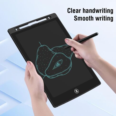 [2 Pack] [TIQUS] 10 Inch LCD Writing Tablet Pad Ewriter Electronic Board and MeMO Notes for and Adults at Home School and Office Middle Stylus [Black] in Saudi Arabia