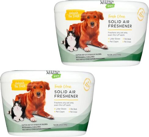 Citrus Magic Pet Solid Air Fresheners, Fresh Citrus, 8 Ounce, Pack of 3 in Kuwait