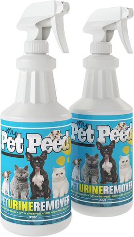 My Pet Peed - Pet Stain & Odor Remover (Two Pack - 32oz Spray Bottles) in Saudi Arabia