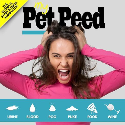 My Pet Peed - Pet Stain & Odor Remover (Two Pack - 32oz Spray Bottles) in Saudi Arabia