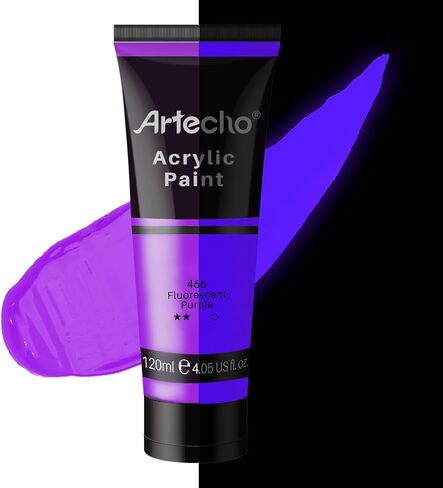 Artecho Fluorescent Netral Acrylic Paint 120ml /4.05oz Tube in Saudi Arabia