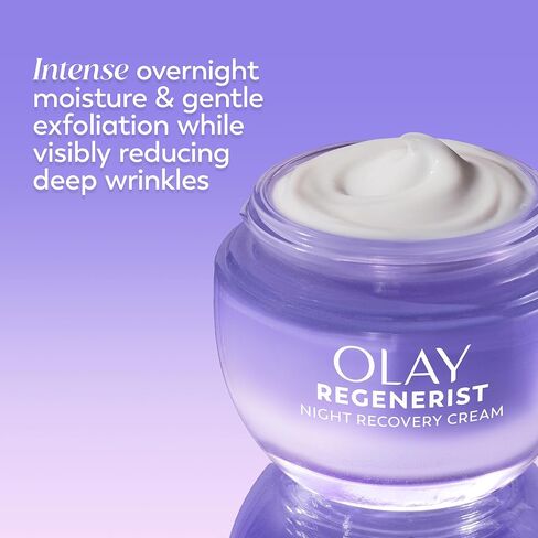 Olay Regenerist Night Recovery Cream Face Moisturizer, Fragrance Free, 1.7 oz in Kuwait
