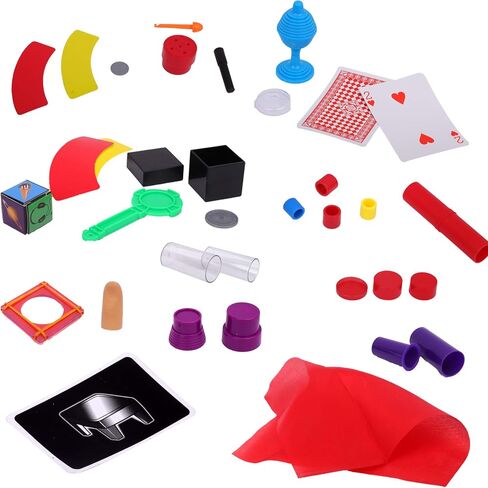 Playkidz 24 Packs of Magic Trick for Kids - Party Favors Magic Set with Over 15 Tricks Each, Made Simple, Magician Pretend Play, Birthday, Indoor/Outdoor Fun Games in Kuwait