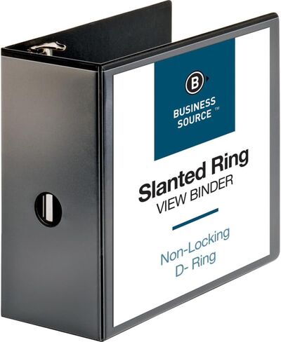 Business Source 5 Inch مصنف أسود 1 Pack in Kuwait