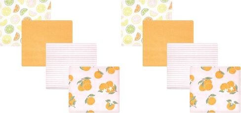 Hudson Baby Unisex Baby Cotton Flannel Receiving Blankets, Butterflies, One Size in Kuwait