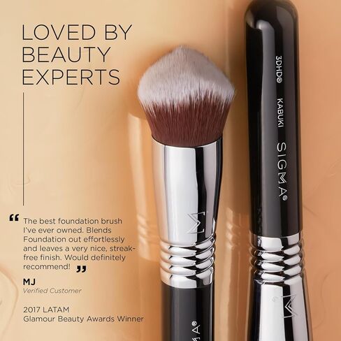 Sigma Beauty 3DHD Kabuki Cosmetic Brush – Professional Kabuki Makeup Brushes in Kuwait