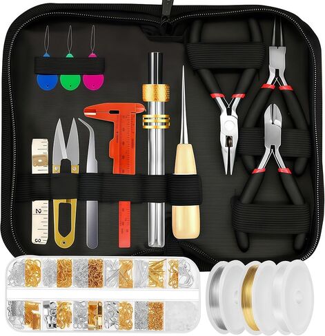 MONVICT Jewelry Making Supplies Kit, 24 + 845 Pcs Jewelry Making Supplies in Saudi Arabia
