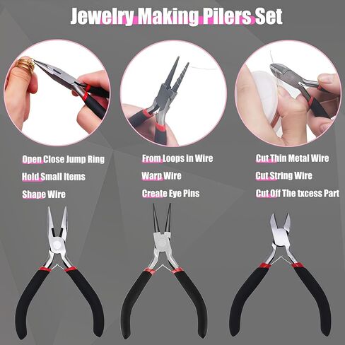 MONVICT Jewelry Making Supplies Kit, 24 + 845 Pcs Jewelry Making Supplies in Saudi Arabia