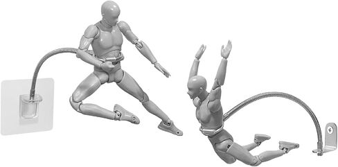 2Pcs Action Figure Flight Stands Wall Mounted Stop Motion Rig in Kuwait