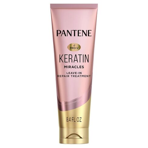 Pantene Keratin Hair Treatment, Protein Treatment, with Argan Oil, Repairs Split Ends, Protects Hair from Damage, for Dry Damaged Hair, Safe for Color Treated Hair, Formaldehyde Free, 8.4oz in Saudi Arabia
