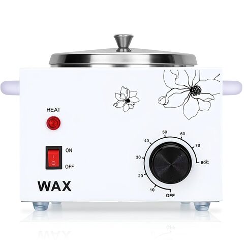 Flngr Professional Wax Warmer for Hair Removal,with 0-80°C Temperature Control,Large Wax Pot Paraffin Facial Skin Body SPA Salon Equipment,Beauty Salon,Self-use,Gift in Kuwait
