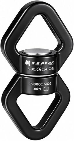 35kN Swing Swivel, CE Certified 360°Rotational Device, Silent Hanging Accessory for Tree Swing, Aerial Dance in Kuwait