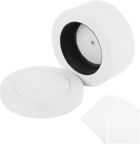 GBACHOOSE Microwave Kiln for Glass Fusing and Pottery, Mini Home Craft Firing Kit with 10 Square Papers, 7.6x4.3 inch Outer Size for Small Glass, Clay and Jewelry Projects in Saudi Arabia
