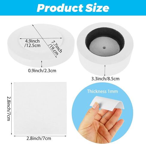 GBACHOOSE Microwave Kiln for Glass Fusing and Pottery, Mini Home Craft Firing Kit with 10 Square Papers, 7.6x4.3 inch Outer Size for Small Glass, Clay and Jewelry Projects in Saudi Arabia