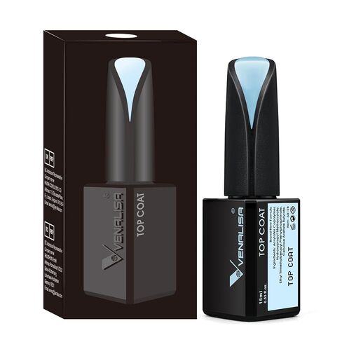 VENALISA 15ML معطف علوي مقوى بدون مسح - مقاوم للخدش عالي اللمعان، طلاء أظافر جل يدوم طويلاً، مجموعة أظافر جل in Kuwait