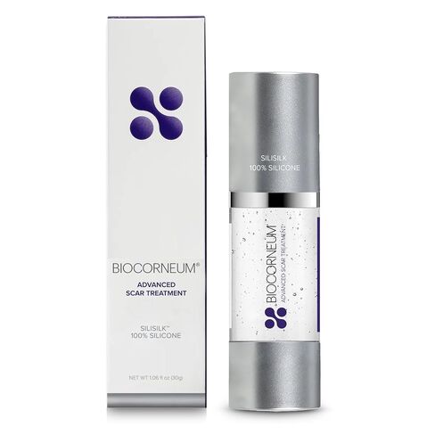 جل BioCorneum المتطور لعلاج الندبات مع عامل حماية من الشمس SPF 30 - سيليكون متشابك حاصل على براءة اختراع من Silishield - 50 جرام - موزع معتمد in Kuwait