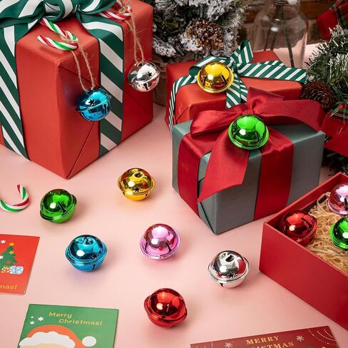 18PCS Large Jingle Bells for Crafts, 1.6" Metal Bell in Saudi Arabia