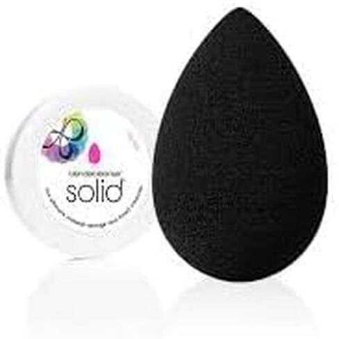 Beautyblender® | Amethyst Beauty Blender Makeup Sponge, Super-Soft Foam Easily Blends Foundations, Powders & Creams, Made in USA, Reusable, Washable, Streak Free Application, Vegan, Cruelty Free in Kuwait