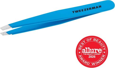 Tweezerman Slant Tweezer -Blue Jewel Model No. 1230-B09R, multi in Saudi Arabia