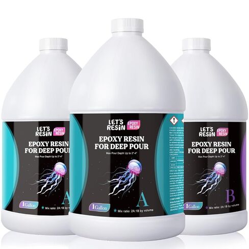 51OZ Deep Pour Epoxy Resin for 2-4 inch Pour in Saudi Arabia