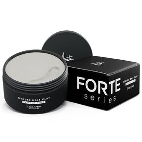 Hair Clay for Men by Forte Series | Extreme Hold Mens Hair Clay | Matte Texture Paste with Natural Ingredients to Add Volume and Definition to Thick/Coarse Hair | Men's Hair Styling Products, (2.5 Oz) in Kuwait