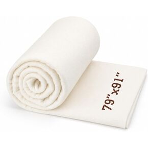 Cotton Quilting Batting Natural Quilt Batting 79 x 91 Inch 200gsm in Saudi Arabia