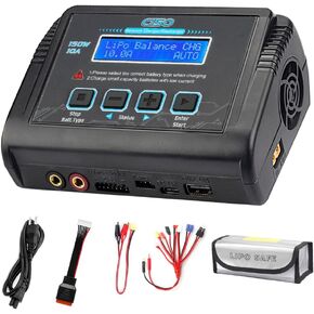 LiPo Battery Charger, 150W 10A Balance Fast Charger for RC Car Drone in Saudi Arabia