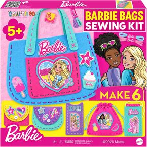 Barbie® Sew Your Own Minibag Kit for Kids Ages 6-12 - 6 Felt Bag Projects in Kuwait