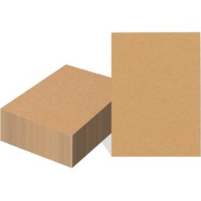 EdenseeLake 100 Pack 5x7 Chipboard Sheets, Kraft Cardboard for Shipping in Kuwait