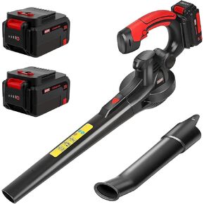 MZK Cordless Leaf Blower,20V Battery Powered Leaf Blower for Lawn Care, Electric Lightweight Mini Leaf Blower(Battery & Charger Included) in Saudi Arabia