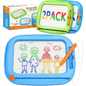 2 Pcs Magnetic Drawing Board, Learning Educational Doodle Pad Toys Ages 2-3 in Kuwait