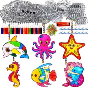 30 Set Apple Suncatcher Craft Kits, Blank Back to School Sun Catcher Art in Kuwait