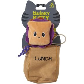 Quirky Kitty Peanut Butter and Jelly Hide-A-Toy Puzzle Cat Toy, Pack of 2 in Kuwait