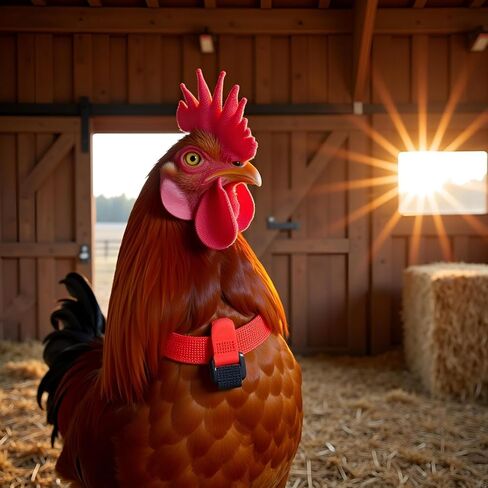 2Pcs Crow Rooster Collars, Adjustable Nylon Anti-Noise Neck Belt for Chickens and Poultry Birds, Humane Crow Collar to Prevent Screaming, Chicken Collar Harness Set? in Saudi Arabia
