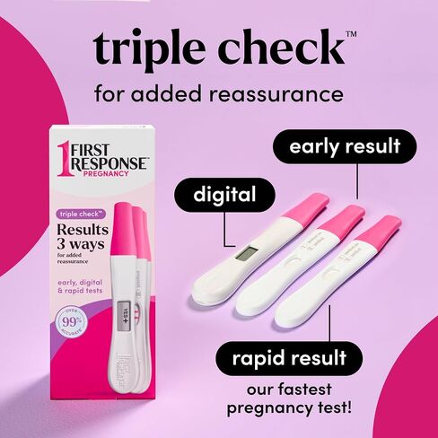 First Response Triple Check Pregnancy Test 3 ct. in Saudi Arabia