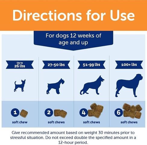 ThunderBites Hemp Calming Chews For Dogs, 60 Count in Saudi Arabia
