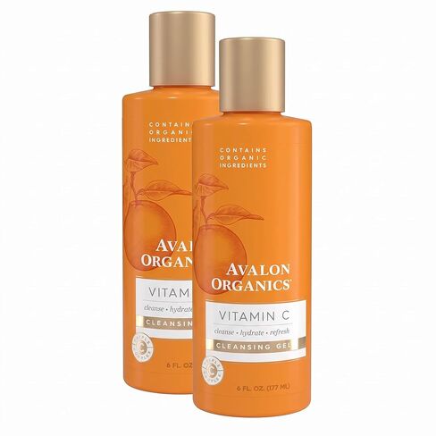 Avalon Organics Cleansing Gel with Vitamin C, 6 Oz in Saudi Arabia