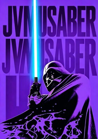 JvmuSaber [𝗦𝘁α𝗿-𝘄α𝗿𝘀] Double-Bladed Lightsaber Toy, RGB USB C Charge Light Saber, 2-in-1 Detachable Alloy Hilt, 12 Colors and 4 Modes & Sounds, for Kid and Adult Children's Day Gift (Black) in Kuwait