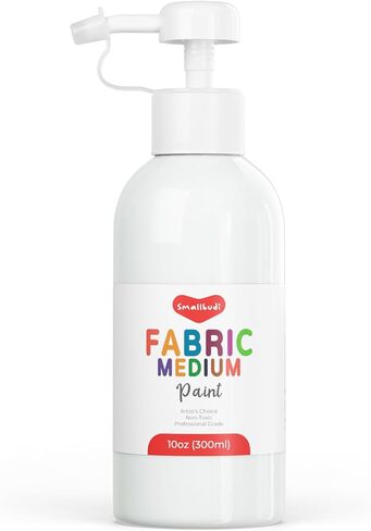 Smallbudi 10oz Professional Effects Fabric Medium, Textile Medium with Pump in Saudi Arabia