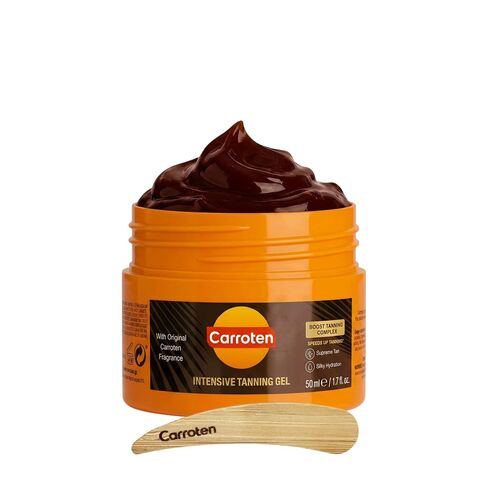 Carroten Gold Shimmer Tanning Gel SPF0 150ml 5oz in Kuwait