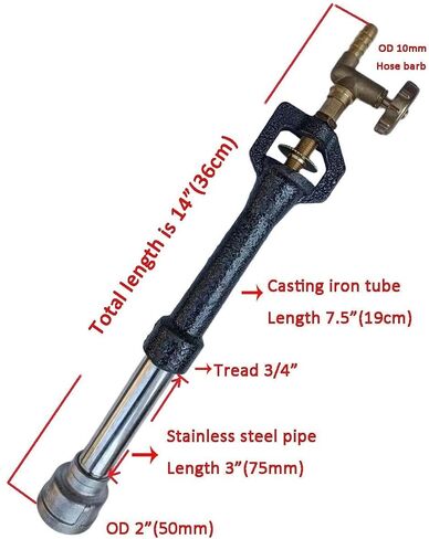 16KG(35LBs) Single Burner Gas Metal Melting Furnace Foundry2 Crucibles Tong Casting Mold Gas Forge in Kuwait