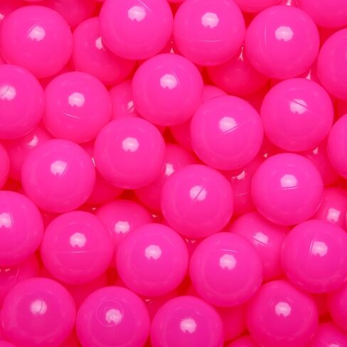 Realhaha Plastic Ball Pit Balls Kids Soft Playballs 100count 2.36/2.2 inch in Saudi Arabia