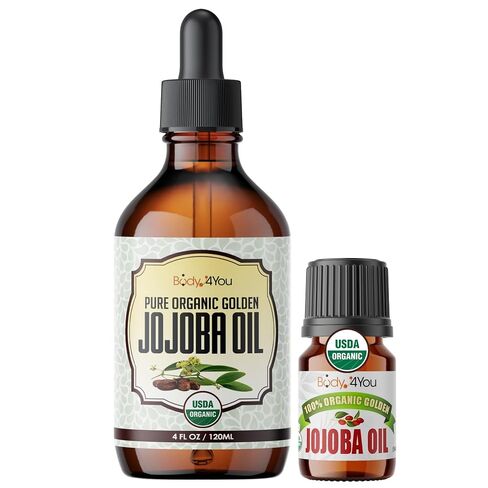 BodyJ4You Jojoba Oil Piercing Aftercare - Stretched Ear Gauges Tragus Nose Septum Lip Navel - Natural Recovery Skin Moisturizer - 100% Pure Unrefined Wax - 0.17 Fl Oz in Saudi Arabia