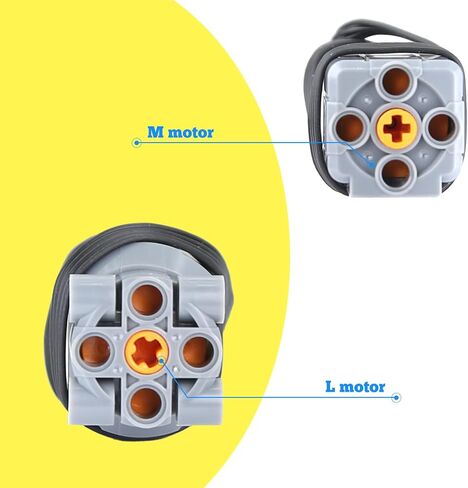 SEEMEY 32Pcs Power Function Set Motor Compatible with L Brand Technic-Parts in Saudi Arabia