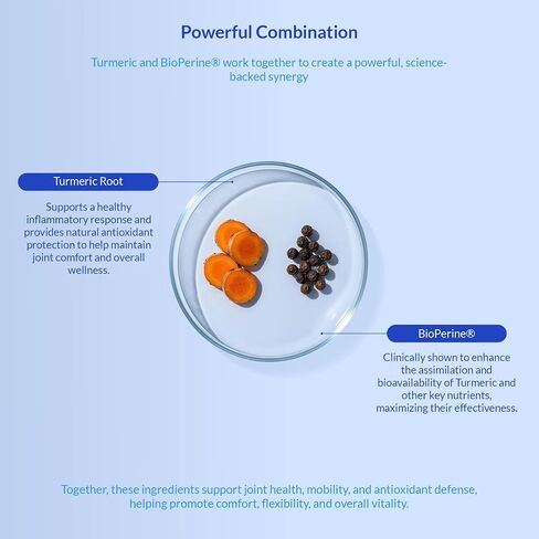Turmeric for Dogs - Natural Anti-Inflammatory & Pain Relief, 120 ct in Kuwait