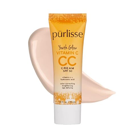 كريم pūrlisse Youth Glow VITAMIN C CC بعامل حماية من الشمس 50 (فاتح) in Kuwait