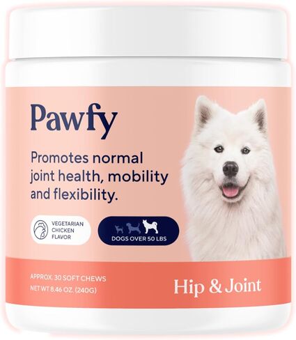 Pawfy Hip & Joint Supplement for Dogs - Glucosamine Chondroitin & MSM in Saudi Arabia