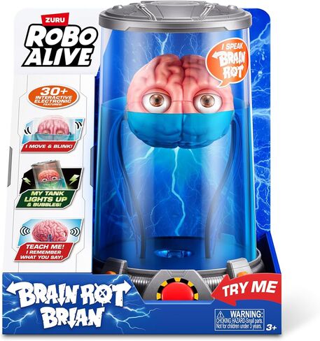 Robo Alive Brain Rot Brian by ZURU in Kuwait