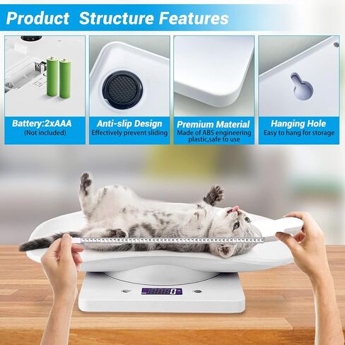 Digital Pet Scale,Puppy Scales Digital Small Animals Scales for Weighing in Kuwait