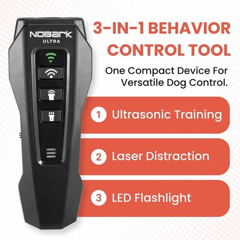 NoBark Ultra Ultrasonic Anti Barking Device & Dog Bark Deterrent in Saudi Arabia
